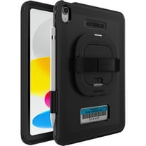 OtterBox iPad 10th Gen (Only) - Defender Series Pro Case W/Kickstnd/Handstrp - Black - Screenless Edition - Non-Retail Packaging - (Ideal for Business Customer)