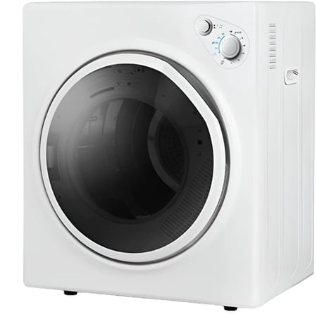 TABU 3.2 cu.ft. Portable Dryer for Clothes,13lbs Compact Dryer,Front Load,Stainless Steel Tub,White
