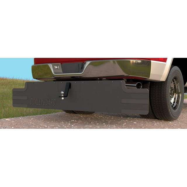 Smart Solutions Towed Vehicle Shield 7094 Mounts To 2 Inch Size Hitch; Non Folding; One Piece Design; Rubber; Black