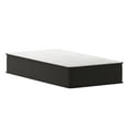 thumbnail image 2 of BizChair 12 Inch Hybrid Mattress, Twin Size High Density Foam and Pocket Spring Mattress in a Box, CertiPur-US Certified Foam, White/Black, 2 of 12
