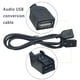 thumbnail image 2 of Kenally Adaptador de AUX a USB para coche, dispositivo de conexión Simple Universal, conectores de Cable de Audio para vehículo, accesorios, Vídeo del coche, 2 of 6