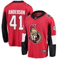 thumbnail image 1 of Craig Anderson Ottawa Senators NHL Fanatics Breakaway Home Jersey, 1 of 2