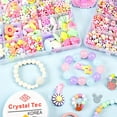 thumbnail image 4 of Abbracc Dolity Bracelet Craft Beads Jewellery Making Set Box Kit For Kids Girl DIY Set Set 7, 4 of 6