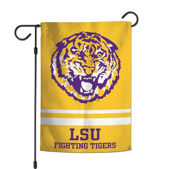 WinCraft LSU Tigers 12'' x 18'' Double-Sided College Vault Garden Flag
