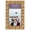 Natural Bamboo, variant on 7x11 Bamboo Brown Real Wood Picture Frame Width 3 inches | Interior Frame Depth 0.5 inches | Walnut