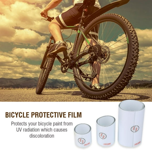 WALFRONT Mountain Road Bike Frame Surface Protection Anti-scratch Sticker Transparent Film , Bike Frame Sticker,Bicycle Protective Film