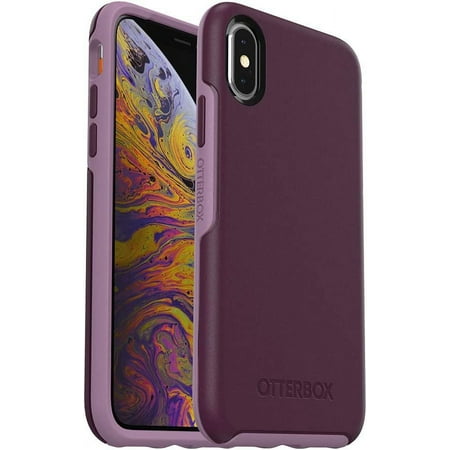 OTTERBOX SYMMETRY SERIES Case for iPhone Xs & iPhone X - Frustration FRe Packaging - TONIC VIOLET WINTER BLOOM/LAVENDER MIST