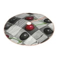 thumbnail image 2 of Bingfone Christmas Tree Skirt Mat Christmas Decoration Interior 30"-Cherries Laid, 2 of 8