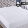 thumbnail image 2 of Utopia Bedding Waterproof Mattress Protector, Twin XL Mattress Pad, Noiseless Quilted Fitted Cover with Deep Pocket Stretches up to 16 Inches (White), 2 of 9