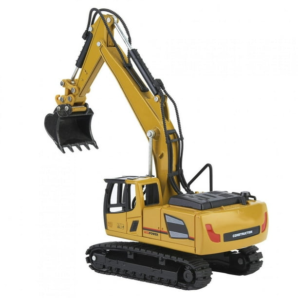 Modelo de excavadora de ingeniería juguete de construcción 1:60 juguete de excavadora modelo de excavadora para más de 8 años excavadora de aleación ANGGREK Otros