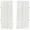 White, variant on Acerbis White Plastic Radiator Louvers (2780530002)