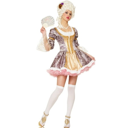 French Queen Adult Costume