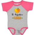 thumbnail image 3 of Inktastic St. Augustine Florida Orange in Heart Boys or Girls Baby Bodysuit, 3 of 5