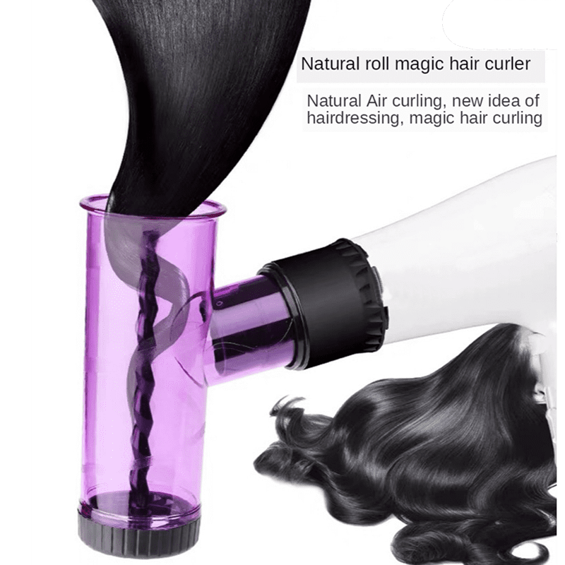 Hair Dryer Curler Roller Diffuser Magic Wind Spin Curl Hair Salon Styling  Tools 