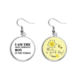 thumbnail image 1 of Yo soy el mas simple Boy Pendiente Sol Flor Pendiente Joyas Moda Unbranded M, 1 of 3