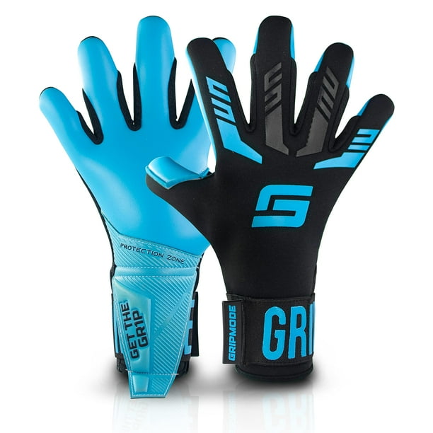 gRIPMODE Aqua Hybrid goalkeeper gloves Adult and child with griptecA Latex Lining I Suitable in All Weather I Football goal Protection for children Teenagers Adults I Size 11 Walmart