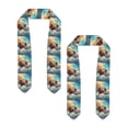 thumbnail image 2 of Zufioo Cloud Guinea Pig Print Graduation Shawl Ribbon, Graduation Ribbon for Male and Female Graduates-Flattened, 2 of 7