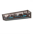 thumbnail image 2 of Meyda Tiffany 188351 Moose And Black Bear 24" Wide Bath Bar - MultiColor, 2 of 3