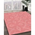 thumbnail image 3 of Ahgly Company Machine Washable Indoor Rectangle Transitional Light Coral Pink Area Rugs, 2' x 3', 3 of 7