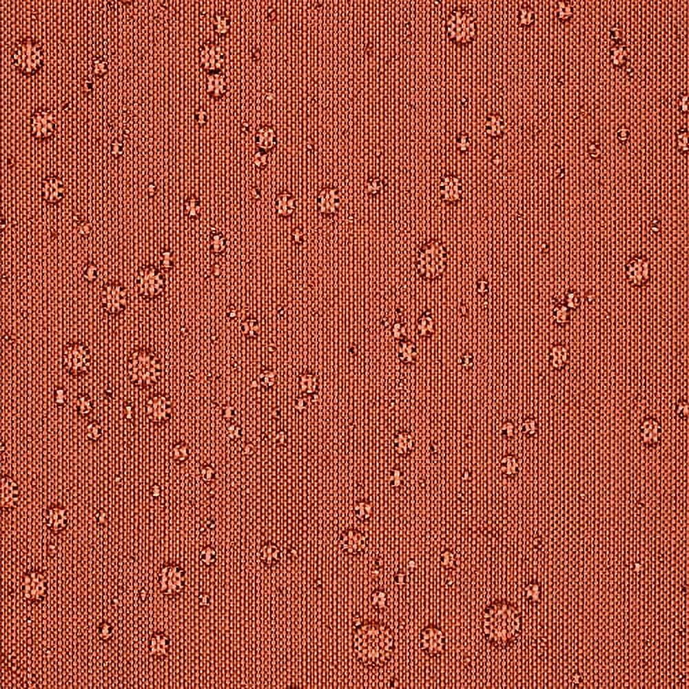 Exclusive Home Biscayne Indoor/Outdoor Two Tone Textured Grommet Top Curtain Panel Pair, 54"x84", Mecca Orange