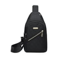 thumbnail image 1 of Birdeem Sac à Bandoulière pour Hommes et Femmes, Sac à Dos Croisé pour Voyage, Sac de Jour d'Extérieur avec Courroie Ajustable pour la Randonnée, Sac de Poitrine Décontracté avec Multiples Poches, 1 of 7