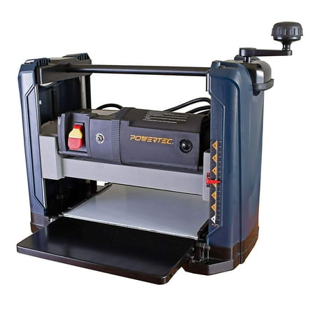 UPC: 0843441105732 | POWERTEC 15 Amp 2-Blade Benchtop Thickness Planer For Woodworking  12-1/2 in. Portable  PL1252