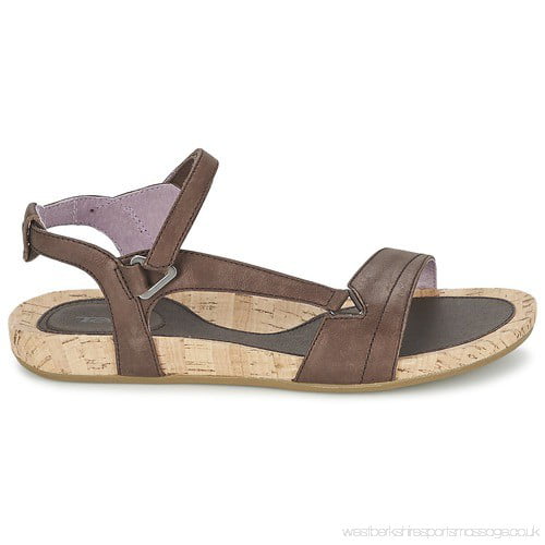 Senator Lijken Mantel Teva Women's Capri Universal Sandal, Pearlized Chocolate, (10) - Walmart.com