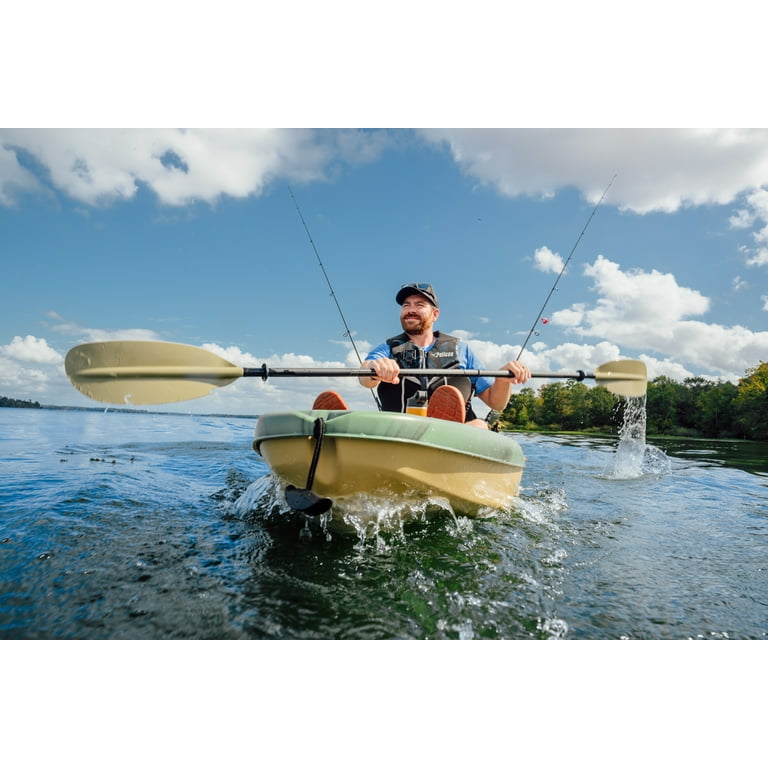 Pelican - Motion 100X - Sit-on-Top - Angler Fishing Kayak - 10 ft - Fade  Black Green 