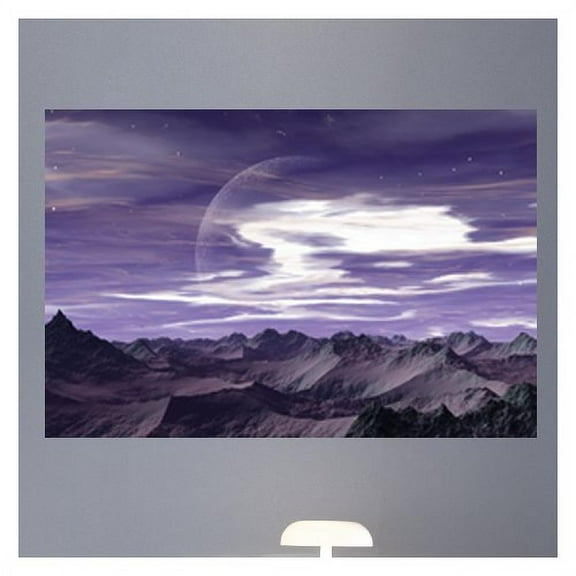 Wallhogs Mystery Planet Glossy Wall Mural
