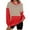 Red, variant on biudgviw Striped Hoodies for Women Oversized Long Sleeve Loose Sweatshirt Fall Baggy Pullover Tops with Pockets