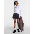 thumbnail image 2 of No Boundaries Graphic Baby Cotton Tee with Long Sleeves, Women's XXS-XXL, 2 of 5