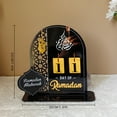 thumbnail image 3 of ShunRuiPi Ramadan Advent Calendar Acrylic Countdown Calendar Decoration 30 Days To Eid DIY Eid Mubarak Decorations Ramadan Gifts For Kids, Table Decor For Living Room, Office Decor Under, 3 of 3