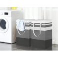 thumbnail image 1 of Paquete de 2 cestas de lavandería grandes, impermeables, cestas de lavandería independientes, cestas de ropa altas plegables con asas extendidas para ropa, juguetes en el dormitorio y la familia, 1 of 2
