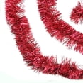 thumbnail image 2 of 2 Set of Shiny Red 9'  Foil Tinsel Christmas Valentine Weddings Garland Hanging Wall  Door Window Decor, 2 of 3