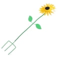 thumbnail image 3 of OUNONA Lawn Ornaments Outdoor Large Sunflower Windmill Iron 1Pcs Decor Item, 3 of 7