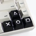 thumbnail image 2 of Keys Cap Up Down ,Mechanical Keyboard Pbt Keycap Button Key Wasd Dye Sub Tech R4 R3 R1-Black, 2 of 8