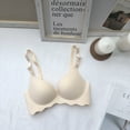thumbnail image 3 of GILIGEGE Bras for Women No Underwire Comfortable Wireless Seamless Push Up Bras High Support Bras for Women Adjustable Strap Full Coverage Up Bras Comfortable No Underwire Wireless Bras Beige 32, 3 of 8
