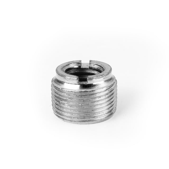 Adaptador para Stand de Micrófono KLINGT 021 P plateado 1.5x1.5x1.1