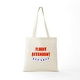 thumbnail image 5 of CafePress - Retired Flight Attendant Tote Bag - Unisex Canvas Tote Bag, Beige, 1-Piece, 5 of 6