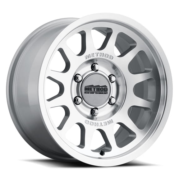 Method Race Wheels MR703 Bead Grip 17x8.5 25 Machined 5x127 5x5 (QTY 1)