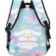 thumbnail image 4 of Cinnamoroll Cute Backpack Lightweight Large Capacity Laptop Backpack Canvas Backpack For Hiking Work Kawaii Fans Gift With Keychain, 4 of 5