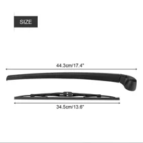 For Audi A4 8E B6 B7 Avant Estate Rear Windshield Wiper Arm Blade Set 2001 To