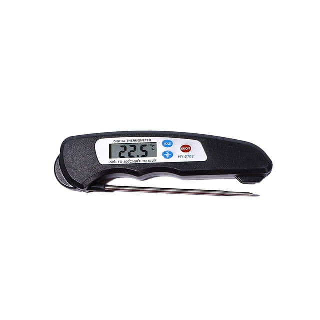 Vwrxbz Thermomètre Alimentaire Numérique Lecture Instantanée avec Rétroéclairage pour Cuisine Barbecue Cuisson