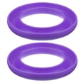 thumbnail image 1 of 2uds Silicona Bobinas Anillo Soporte para Organizar Metal o Plástico Coser Máquina Hilo Carrete, Púrpura, 1 of 6