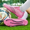 thumbnail image 4 of Yiomxhi Soccer Cleats for Adult Men Younth Lightweight Football Shoes with Ankle Support, Breathable Outdoor Turf Cleats for Training and Matches, Long Studs and Short Studs, 4 of 7