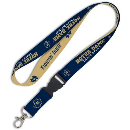 NCAA - Notre Dame Fighting Irish Track & Field 2-Tone Detachable Lanyard