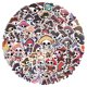 thumbnail image 2 of Paquete de pegatinas con forma de calavera de pirata, 50 unidades, 2 of 2