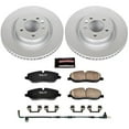 thumbnail image 2 of PowerStop Front Geomet Coated Brake Rotor and Pad Kit Fits: LAND ROVER Select Models CRK6047, 2 of 4