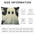 thumbnail image 5 of ARISTURING  Halloween Pillow Covers Halloween Decorations Indoor Skull Ghost Witch Bats Throw Cushion Covers for Halloween Deocr Sofa Couch, 5 of 5
