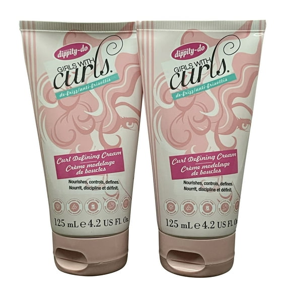 Dippity Do Girls with Curls Curl Defining Cream 4.2 oz Pack of 2